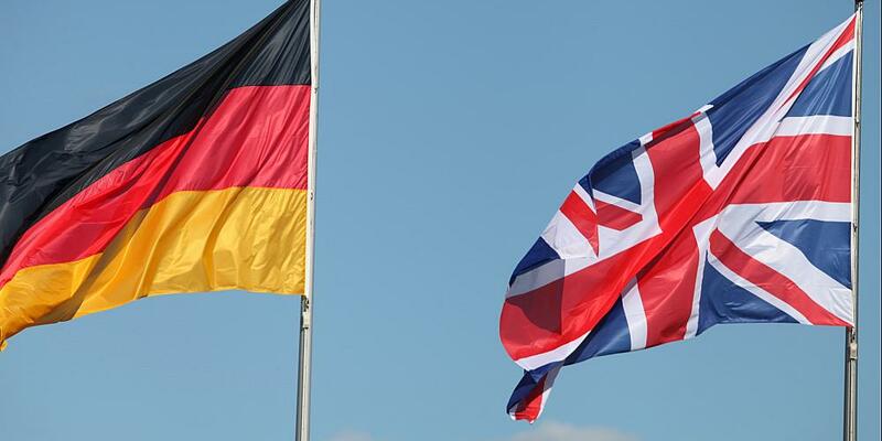 Fahnen von Deutschland und Großbritannien (Archiv) - Foto: über dts Nachrichtenagentur