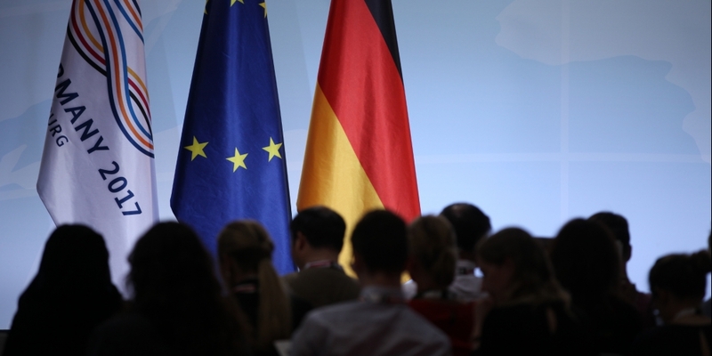 Journalisten bei G20-Gipfel - Foto: über dts Nachrichtenagentur