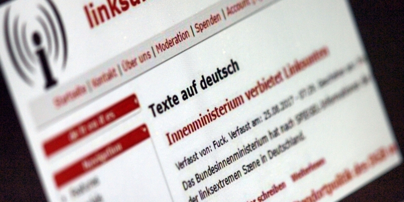 linksunten.indymedia.org - Foto: über dts Nachrichtenagentur