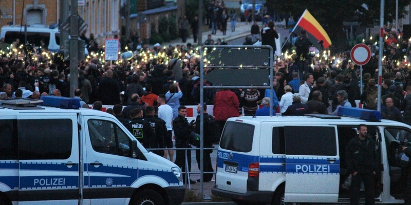 Proteste in Chemnitz am 30.08.2018 - Foto: über dts Nachrichtenagentur