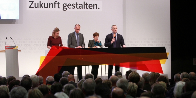Friedrich Merz, Annegret Kramp-Karrenbauer und Jens Spahn - Foto: über dts Nachrichtenagentur