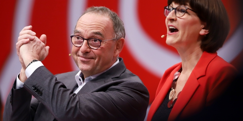 Norbert Walter-Borjans und Saskia Esken am 06.12.2019 - Foto: über dts Nachrichtenagentur