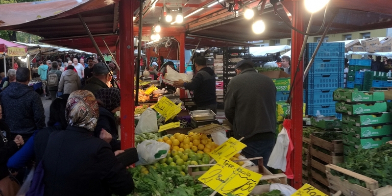 Obst- und GemÃ¼sestand - Foto: über dts Nachrichtenagentur