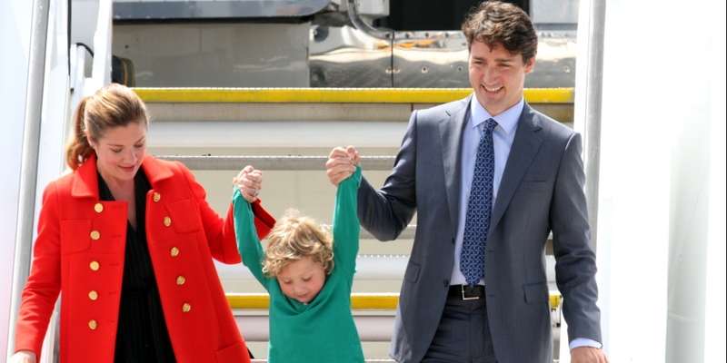 Justin Trudeau mit Ehefrau Sophie Gregoire - Foto: über dts Nachrichtenagentur
