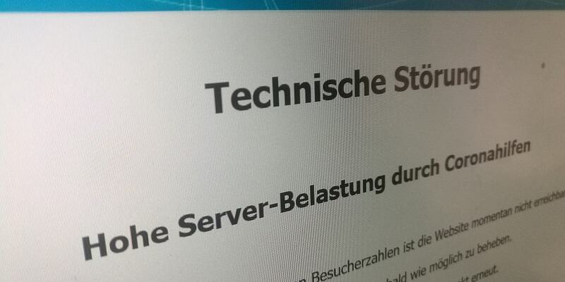 Startseite der Investitionsbank Berlin mit Hinweis auf Corona-Hilfen während der Pandemie (Archiv) - Foto: über dts Nachrichtenagentur