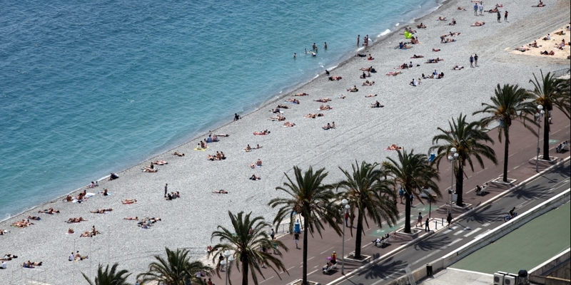 Strandpromenade in Nizza - Foto: über dts Nachrichtenagentur
