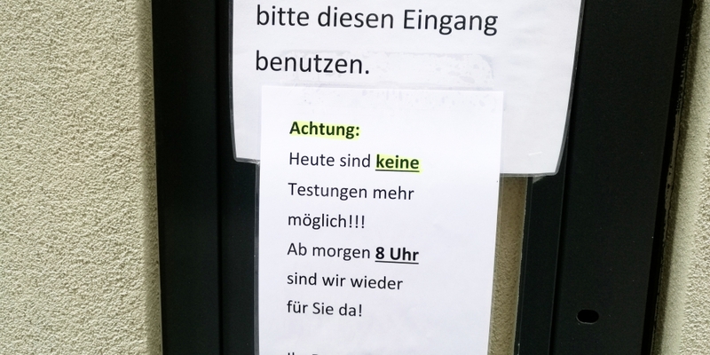 Corona-Testung - Foto: über dts Nachrichtenagentur