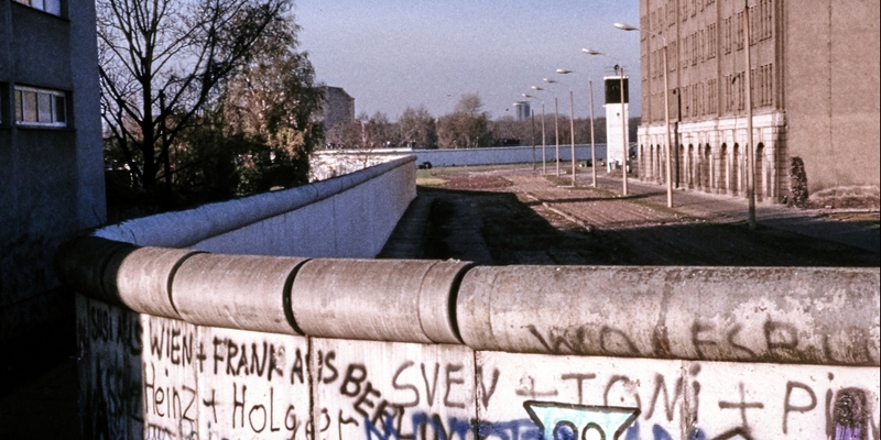 Berliner Mauer mit Todesstreifen - Foto: ?ber dts Nachrichtenagentur