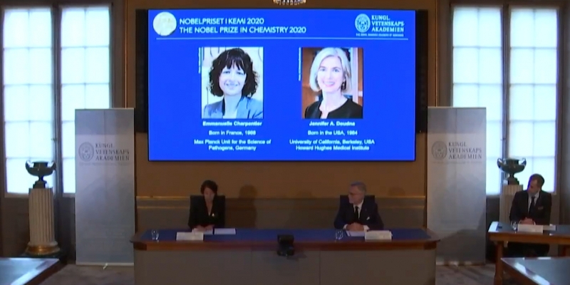 Bekanntgabe Chemie-Nobelpreis am 07.10.2020 - Foto: ?ber dts Nachrichtenagentur