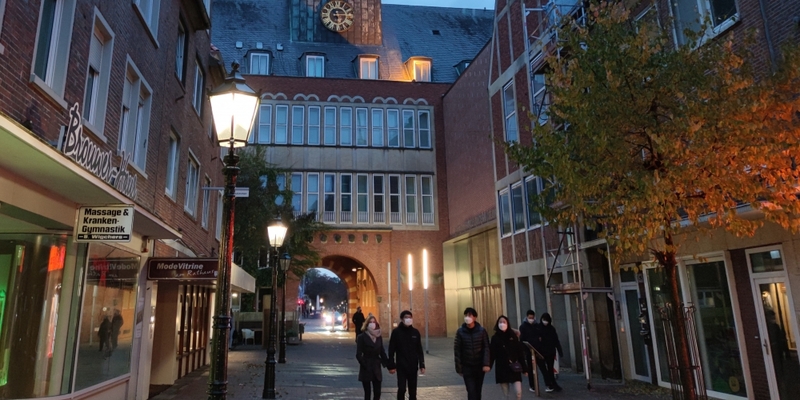 Innenstadt von Emden mit geschlossenen Geschäften - Foto: ?ber dts Nachrichtenagentur