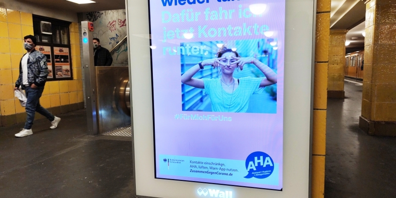 Corona-Werbung der Bundesregierung - Foto: ?ber dts Nachrichtenagentur