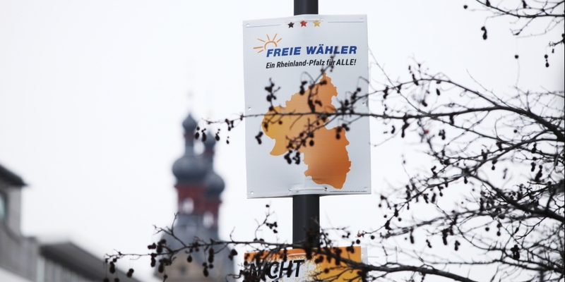 Wahlplakat zur Landtagswahl in Rheinland-Pfalz 2021 - Foto: ?ber dts Nachrichtenagentur