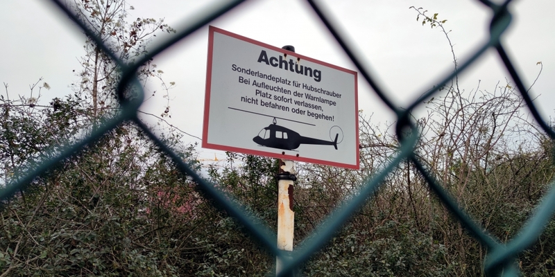 Hubschrauberlandeplatz - Foto: ?ber dts Nachrichtenagentur