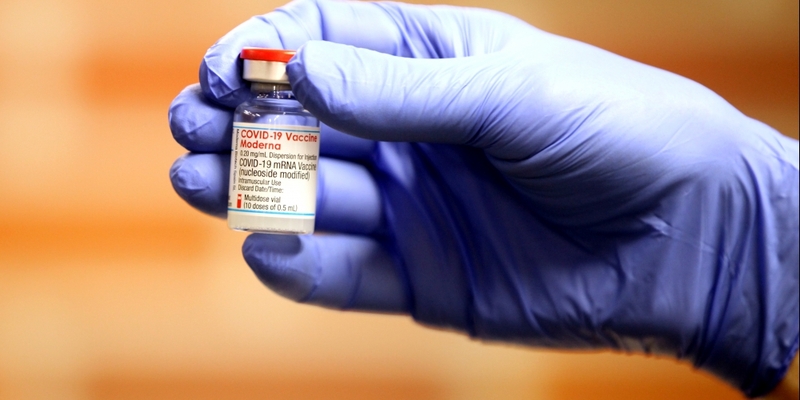 Impfampulle von Moderna - Foto: ?ber dts Nachrichtenagentur