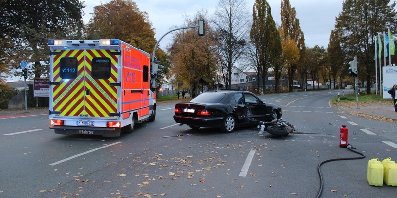 POL-HA: Verkehrsunfall in Eilpe - 32-jähriger Beifahrer leicht verletzt - Foto: presseportal.de
