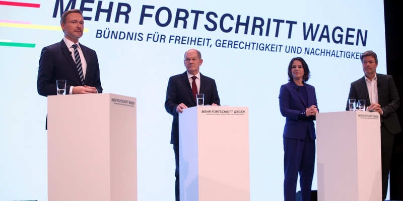 Vorstellung des Koalitionsvertrags am 24.11.2021 - Foto: ?ber dts Nachrichtenagentur