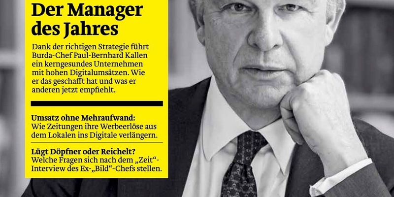 kress pro: Ansgar Heise ist Medienmanager des Jahres 2023 - Foto: presseportal.de