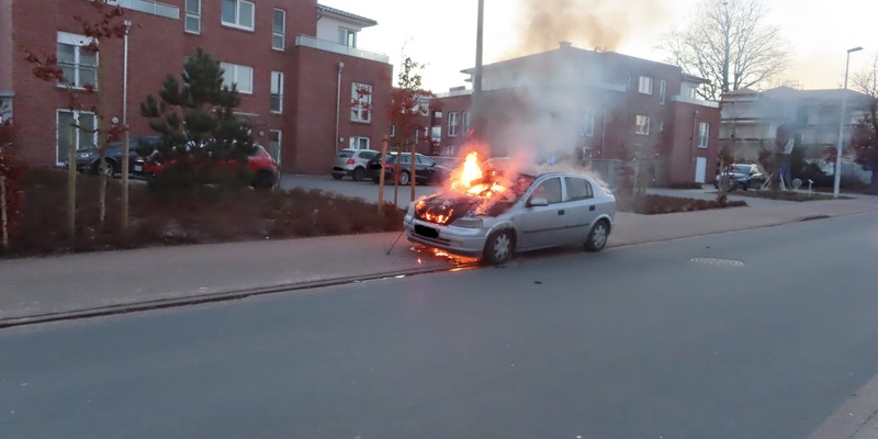 POL-UL: (HDH) Herbrechtingen - Ausgebranntes Auto / Am Sonntag rückten Einsatzkräfte zu einem brennenden Fahrzeug bei Herbrechtingen aus. - Foto: presseportal.de