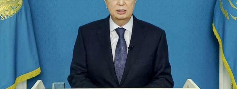 Kasachische F?hrung - Foto: Uncredited/Kazakhstan's Presidential Press Service/AP/dpa