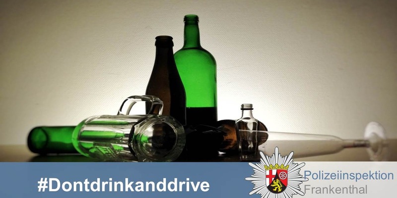 POL-PDLU: Frankenthal (Pfalz) - Trunkenheit im Verkehr - Foto: presseportal.de