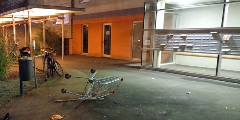 BPOLI MD: Zeugenaufruf der Bundespolizei nach Kollision: Unbekannte legen Einkaufswagen auf Bahngleis - Foto: presseportal.de