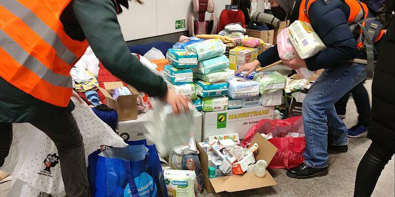 Hilfsgüter für Flüchtlinge aus der Ukraine in Deutschland - Foto: ?ber dts Nachrichtenagentur