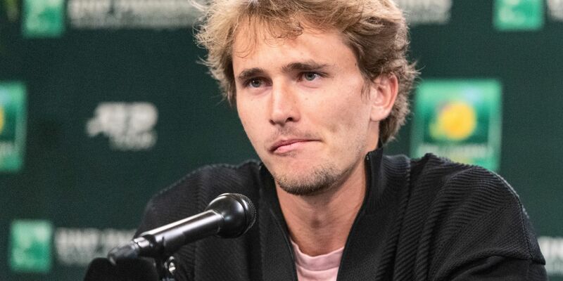 Alexander Zverev ist zufrieden mit seiner Leistung gegen Christopher O'Connell. - Foto: Maximilian Haupt/dpa