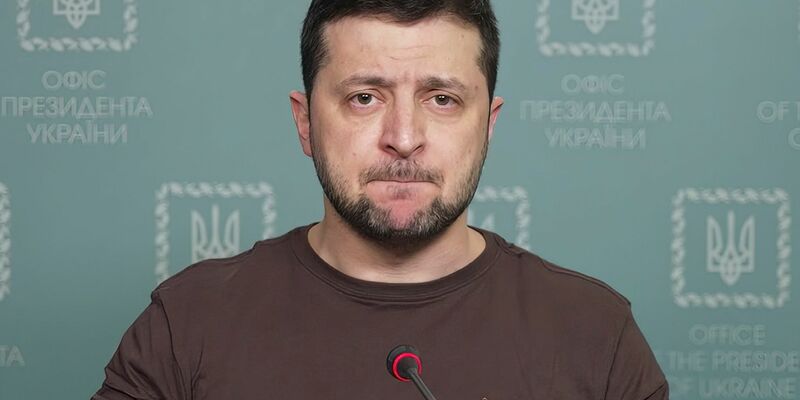 «Sie haben ihn gewählt und wiedergewählt und einen zweiten Hitler herangezogen», sagte Selenskyj in einem US-Interview vor der UN-Generaldebatte. - Foto: -/Ukrainian Presidential Press Office/AP/dpa