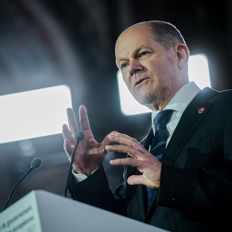 Bundeskanzler Olaf Scholz (Archivbild). - Foto: Kay Nietfeld/dpa