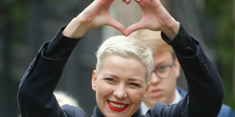 Die prominente belarussische Oppositionspolitikerin Maria Kolesnikowa ist nach jahrelanger Haft wieder in Freiheit. (Archivbild) - Foto: Dmitri Lovetsky/AP/dpa