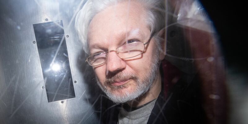Wikileaks-Gründer Julian Assange droht die Auslieferung an die USA. - Foto: Dominic Lipinski/PA Wire/dpa