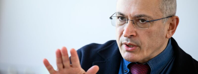 Der Kremlgegner Michail Chodorkowski appelliert an den Westen, bei seiner Sanktionspolitik zwischen der Staatsführung und den einfachen Russen zu unterscheiden. (Archivbild) - Foto: Bernd von Jutrczenka/dpa
