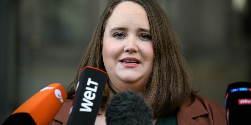 «Es geht darum, Deutschlands wirtschaftliches Fundament zu verteidigen»: Ricarda Lang. - Foto: Bernd von Jutrczenka/dpa