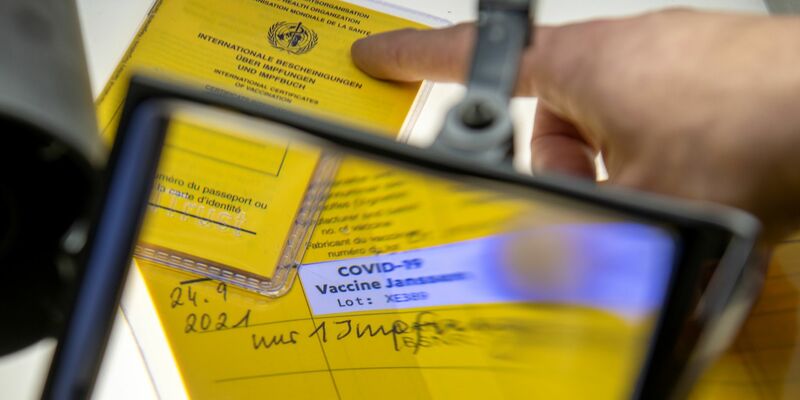 Den gelben Impfpass soll es bald auch digital geben. - Foto: Stefan Puchner/dpa