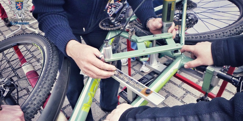 POL-OF: Erfolgreiche Fahrradcodieraction - Foto: presseportal.de