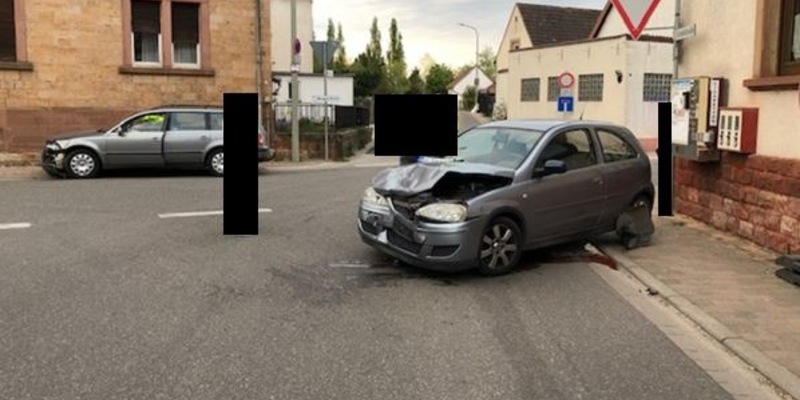 POL-PDLD: Edesheim - 24-jährige Autofahrerin verletzt - Foto: presseportal.de