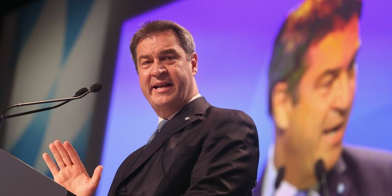 Ministerpräsident Markus Söder will Bayern auch nach der Wahl am 8. Oktober regieren. - Foto: Karl-Josef Hildenbrand/dpa