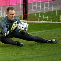 Steht Marc-André ter Stegen bei der WM im DFB-Tor? Das ist eine der großen Fragen zum Start ins WM-Jahr. (Archivbild) - Foto: Federico Gambarini/dpa
