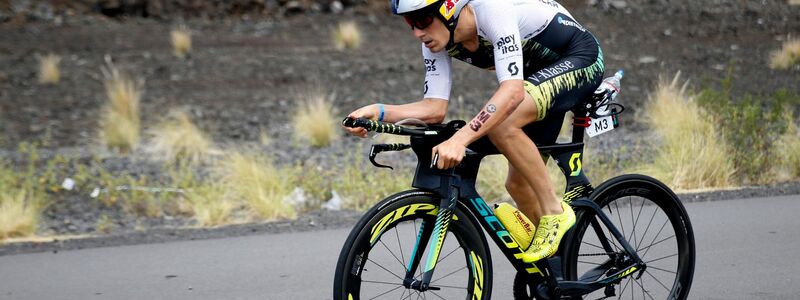 Sebastian Kienle wurde bei seinem letzten Ironman auf Hawaii starker Sechster. - Foto: Marco Garcia/AP/dpa