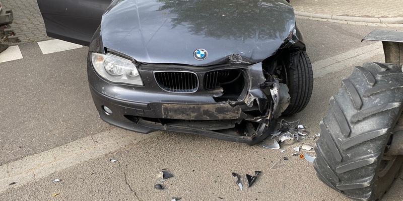 POL-PDTR: Schwerer Unfall auf der B270 - Foto: presseportal.de