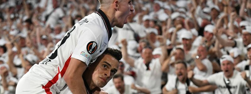 Eintracht Frankfurt hat das Finale der Europa League im Elfmeterschießen gewonnen. - Foto: Arne Dedert/dpa