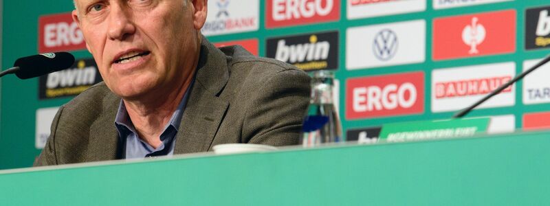 Freiburgs Trainer Christian Streich freut sich auf das Pokalfinale. - Foto: Soeren Stache/dpa