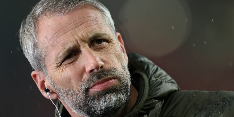 Marco Rose legt sich bei der Torhüterfrage klar fest: Wenn Gulacsi am kommenden Wochenende wieder fit ist, steht er im Kasten. - Foto: Tom Weller/dpa