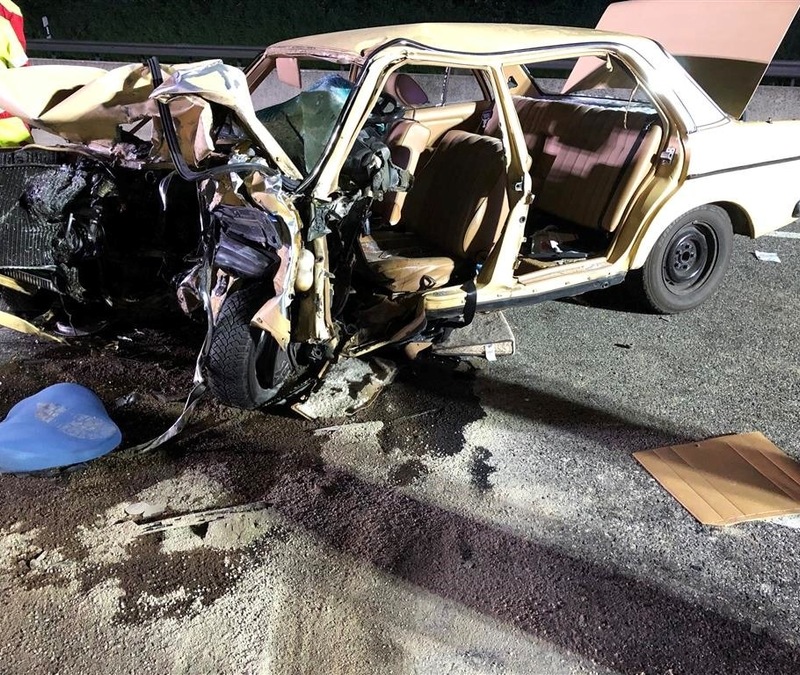 POL-PDLD: Mehrstündige Vollsperrung nach Verkehrsunfall auf der A65 - Foto: presseportal.de