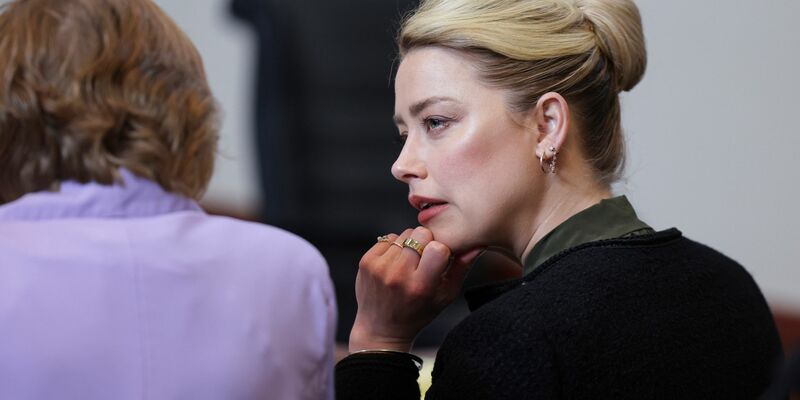 Allen Grund zum Glück: Amber Heard - Foto: Evelyn Hockstein/Pool Reuters/AP/dpa
