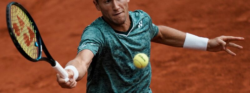 Niederlage in drei Sätzen: Für Casper Ruud war Grand-Slam-Rekordsieger Novak Djokovic zu stark. - Foto: Thibault Camus/AP/dpa