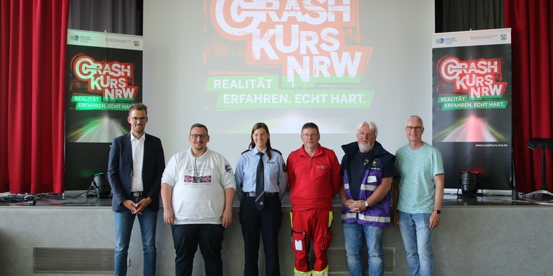POL-DA: Darmstadt: Crashkurs Hessen - Realität Erfahren. Echt hart. / Verkehrsunfallprävention an Darmstädter Schule - Foto: presseportal.de