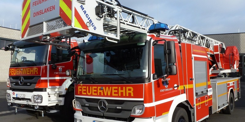 FW Dinslaken: Gasgeruch, Wasser im Keller und ein ausgelöster Heimrauchmelder beschäftigten die Feuerwehr Dinslaken am Montag. - Foto: presseportal.de