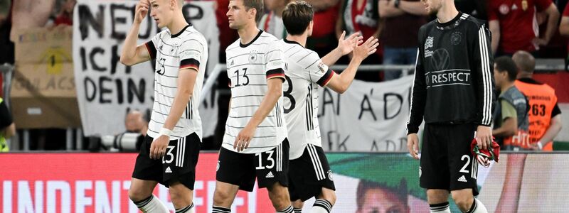 Die deutsche Nationalmannschaft kommt nicht über ein Remis gegen die Ukraine hinaus. - Foto: Federico Gambarini/dpa