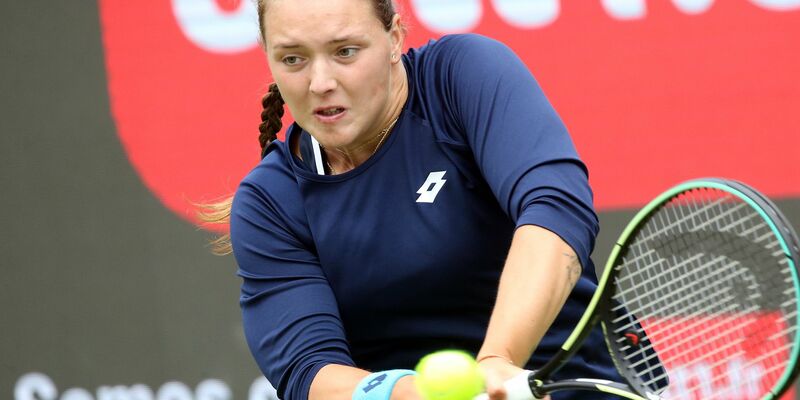 Musste in Berlin verletzt aufgeben: Jule Niemeier. - Foto: Wolfgang Kumm/dpa